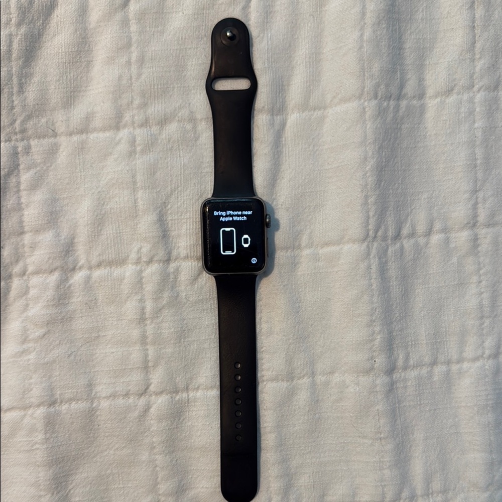 Apple Black Smartwatch with Sport Band